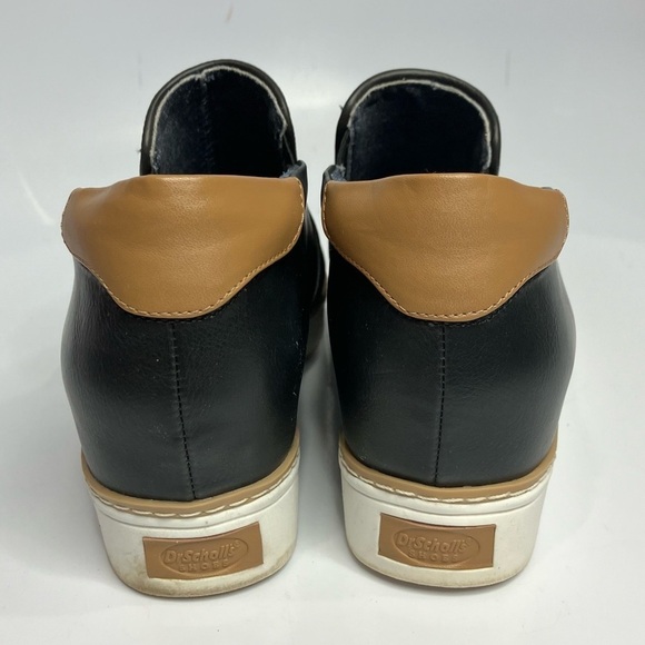 Dr. Scholl’s If Only wedge Booties black faux leather size 7 - Picture 4 of 8